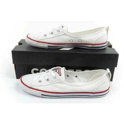Converse women's Chuck Taylor All Star Ballet Lace sports shoes white