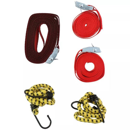 TRANSPORT TIGHTENING BELT WITH TENSIONER AND RUBBER 5 PCS DUNLOP
