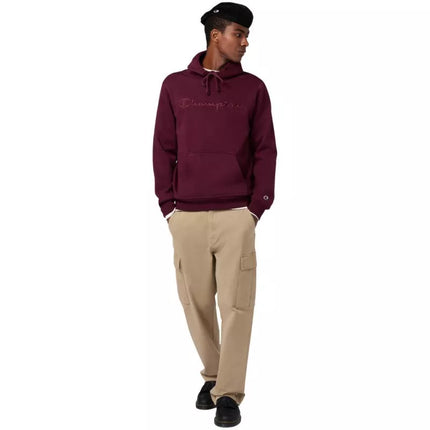 Champion Hooded Sweatshirt Burgundy 220271 RS522