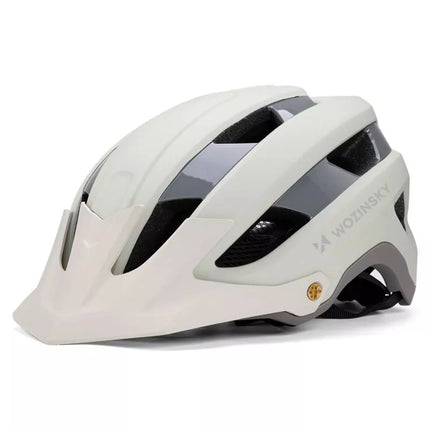 Wozinsky MTB bicycle helmet with a removable visor, lightweight, L - pastel green