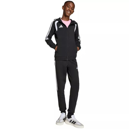 adidas Tiro 26 Lyga Sportinis džemperis su pilnu užtrauktuku Vaikams Juodas KF3324