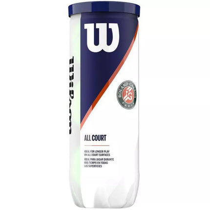 Wilson Roland Garros All Court Teniso Kamuoliukai 3 vnt. WRT126400