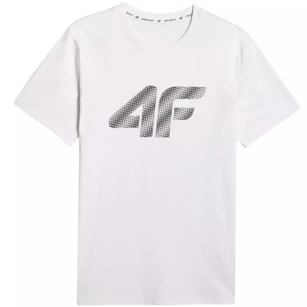Men's T-shirt 4F M3342 white 4FWMM00TTSHM3342 10S