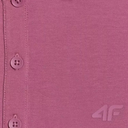 Moteriski polo marskineliai 4F F554 bordo 4FWAW25TPTSF554 60S