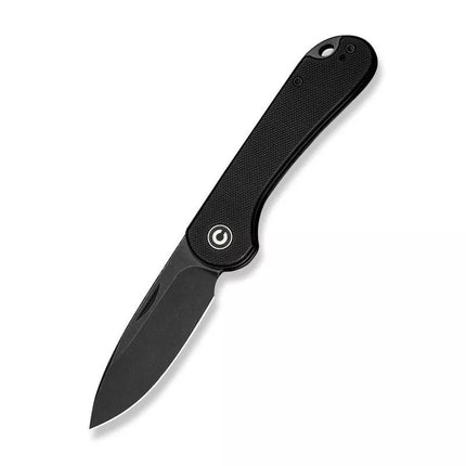 CIVIVI Elementum Slip Joint G10 Visiškai juodas peilis