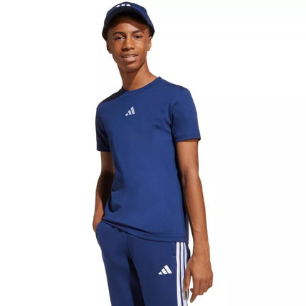 adidas Essentials Tee 160 Navy Blue Kids T-shirt JY0613