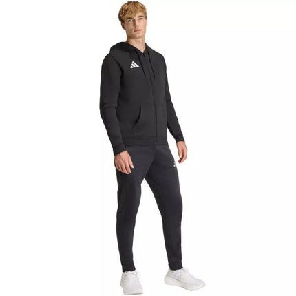 Men's adidas Entrada 26 FZ Hoody Black KF5945