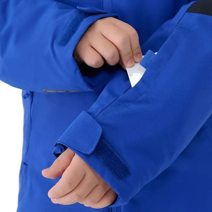Berniuko slidinėjimo striukė 4F M0821 kobalto 4FJWAW25TTJAM0821 36S