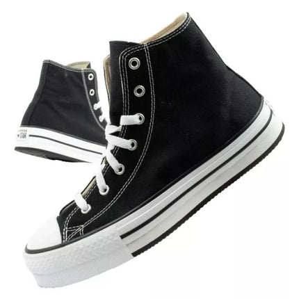 Moterų laisvalaikio bateliai Converse Chuck Taylor All Star, juodi
