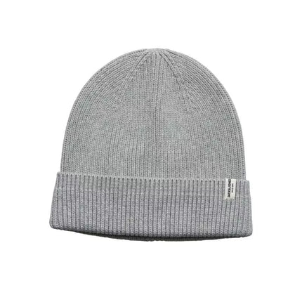 Jack & Jones vyriška žieminė kepuraitė Jacbrink, šviesiai pilka melange, ln 12193386