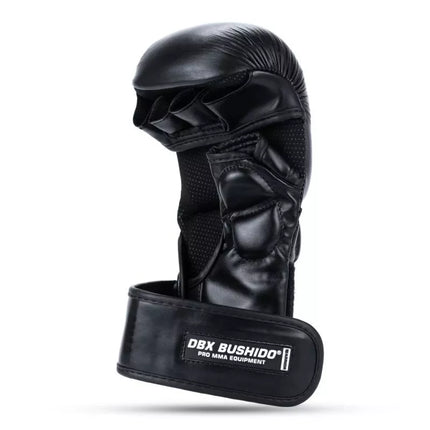 MMA treniruočių pirštinės M - Warrior Black - LegacySeries