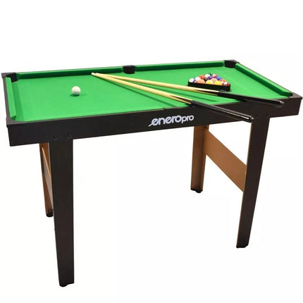 BLACK BILLIARDS TABLE 121x61x79CM ENERO PRO