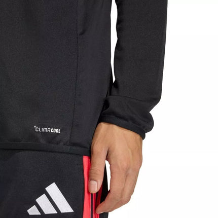 Men's adidas Tiro 26 League Training Top Black, White, and Red JY9697
