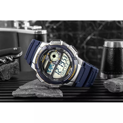 Vyriškas laikrodis CASIO AE-1000W-2AVDF + DĖŽUTĖ