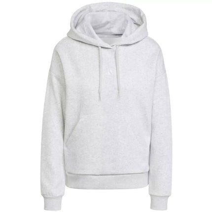 adidas Essentials Small Logo Feel Cozy Women's Sweatshirt Light Gray JN1853