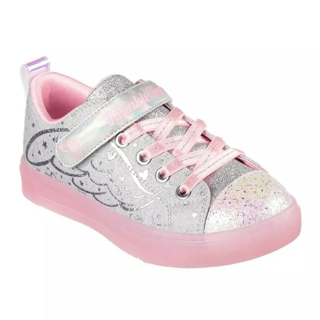 Skechers S Lights Twinkle Sparks Heather Magic Jr 314703L-GYPK batai
