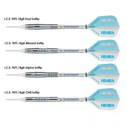 Harrows Ice Darts 90% Softip HS-TNK-000013125