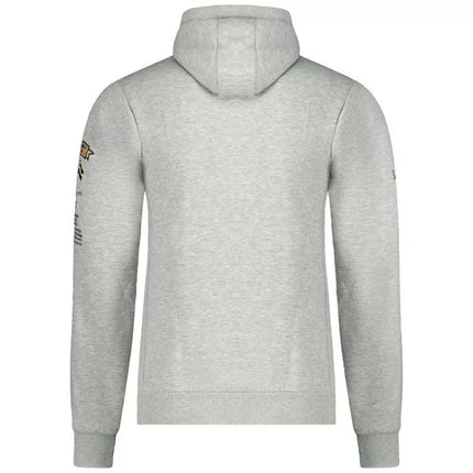 Geographical Norway Gymclass EO DB 100 M džemperis WU6620H/GNO – pilka melanža
