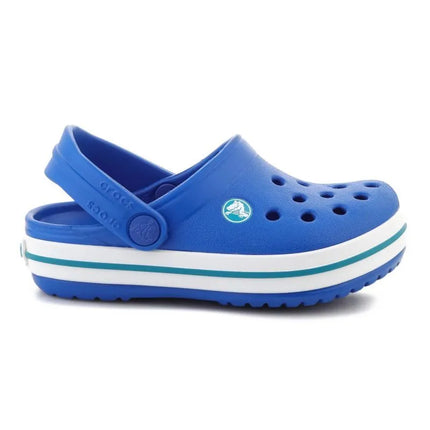 CROCS CROCBAND KIDS CLOG T BLUE BOLT/TURBO TEAL 207005-4PI
