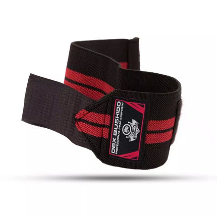 Elastic Wrist Supports/Grips | Black/Red