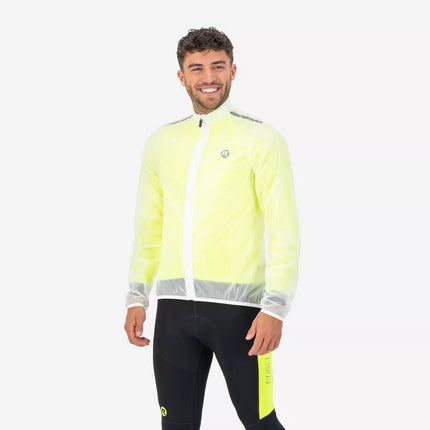 Rogelli EMERGENCY rain jacket white XL