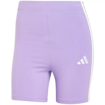 adidas Essentials 3-Stripes aukšto liemens šortai dviratininkėms W JD0914