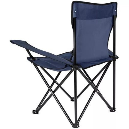 FOLDING CAMPING CHAIR 50X50X80CM NAVY BLUE