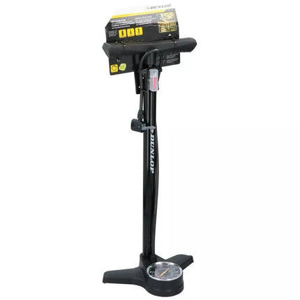 DUNLOP WORKSHOP/BICYCLE PUMP 174Psi WITH MANOMETER