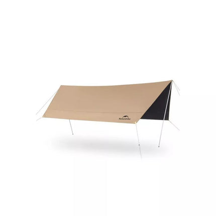 Lengvas vinilinis šešiakampis tentas S dydžio, chaki spalvos, modelis cnk2350ws015 NATUREHIKE
