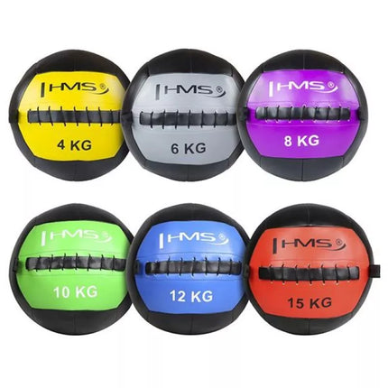 Gimnastikos kamuolys HMS Wall Ball WLB 6 kg