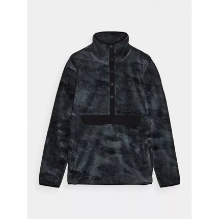 Moterims oversize fliso striukė su stovinčia apykakle 4F 4FWAW24TFLEF298-90A