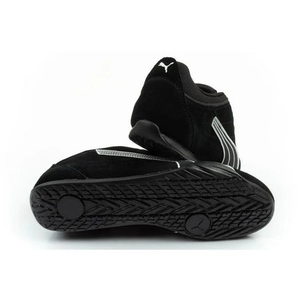 Puma women's sports shoes Catch Soleil SD black natural leather fashionable