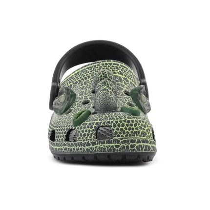 CROCS CLASSIC IAM SCARY DINO CLOG T vaikiškos klumpės, juodos, 211372-001