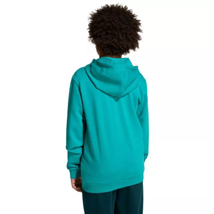 Adidas Essentials green kids tracksuit JN2427