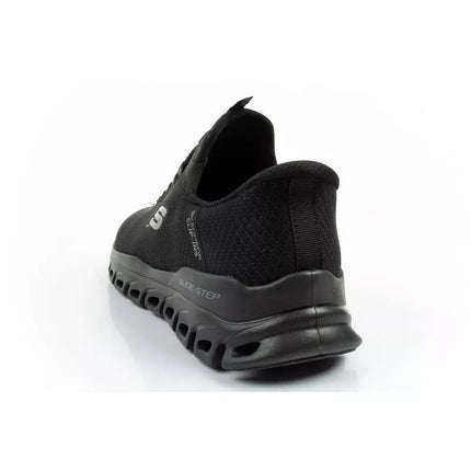 Skechers men's shoes sneakers Glide-Step comfortable lightweight Slip-Ins black