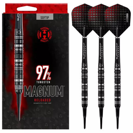 Harrows Magnum Reloaded 97% minkštos strėlytės
