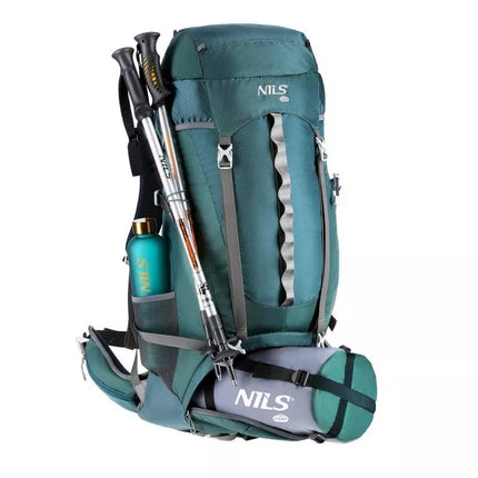 NILS Camp NC1949 hiking backpack green Bergen 65l