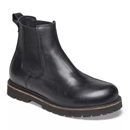 Vyriški Birkenstock Highwood Slip On M LENA juodi Chelsea aulinukai iš natūralios odos (1025764)