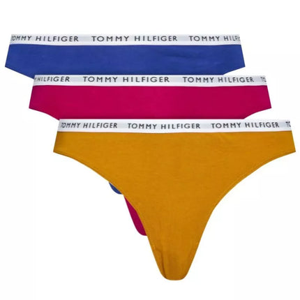 Tommy Hilfiger 3 Pak Thong Apatytės W UW0UW02829