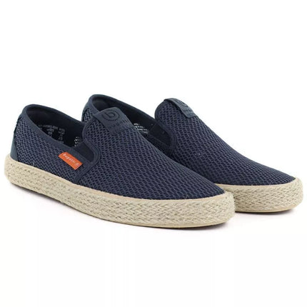 Men's slip-on espadrilles, navy blue, Bugatti TT153055