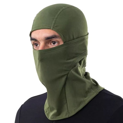 Qunature 13230023014 slidinėjimo balaklava dviračių, motociklų dydis M - žalia