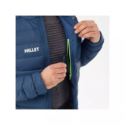 MILLET M Kamet Down Hoodie Jacket Navy Blue