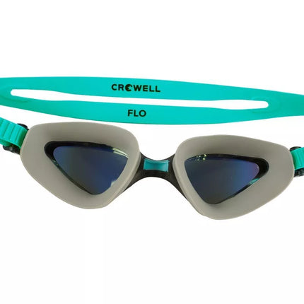 Crowell GS20 Flo Mirror Gray-Green Swimming Goggles