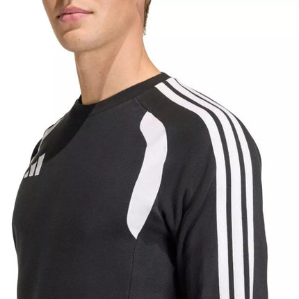Vyriškas adidas Tiro 26 League Sweat Crew džemperis, juodas ir baltas KF3413