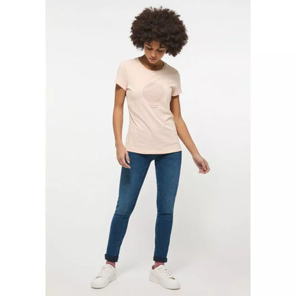 Mustang Alexia C Marškinėliai su spaudiniu ant krūtinės W 1013383 7262