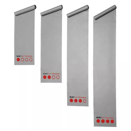 SELECT RECOVERYBAND rinkinys iš 4 treniruočių gumų