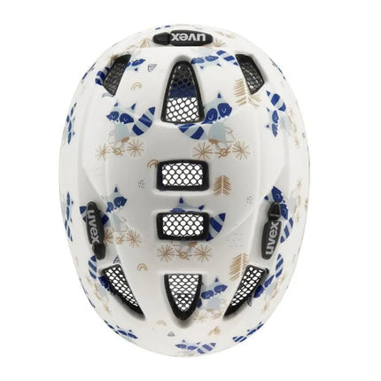 Vaikiškas dviračio šalmas UVEX Kid 2 CC, 46-52 cm, raccoon matt