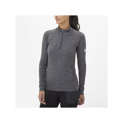 MILLET W Drynamic Warm 44958 Zip graphite underwear