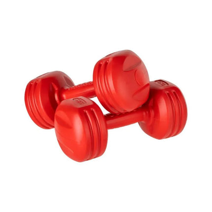 Bituminous dumbbell set 20kg (2x1kg + 2x2kg + 2x3kg + 2x4kg), REBEL ACTIVE