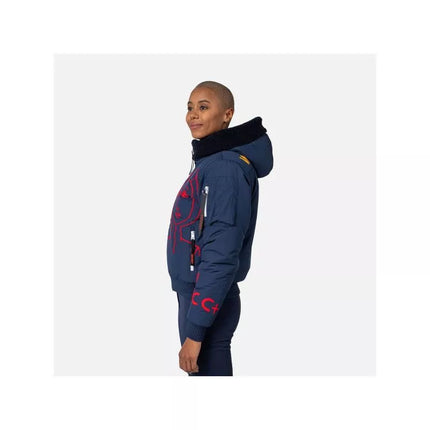 Rossignol W Yety Fleecy Bomber Jacket Jkt blue